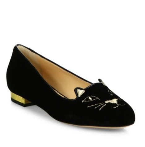 charlotte olympia kitty slippers