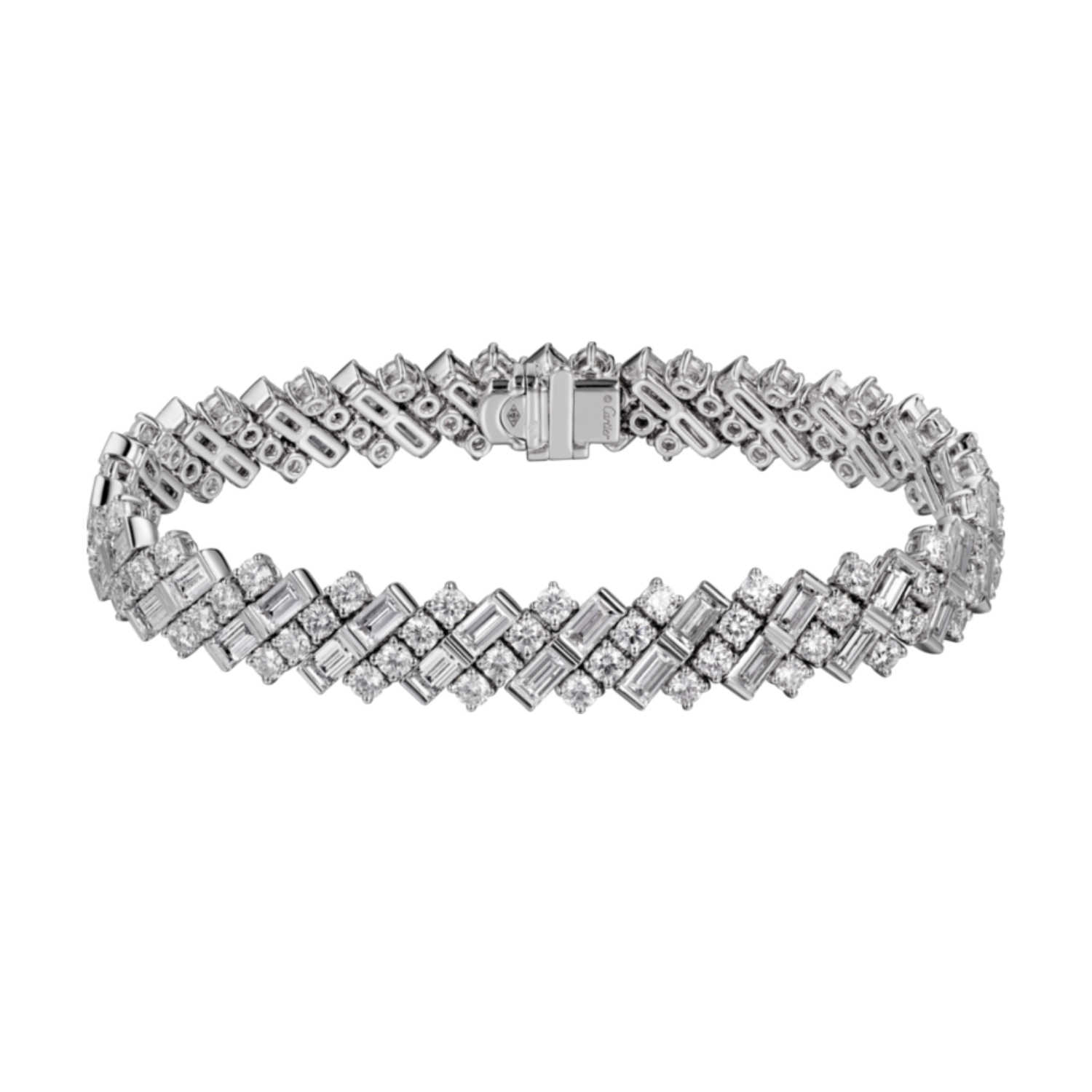 diamond bracelet by cartier
