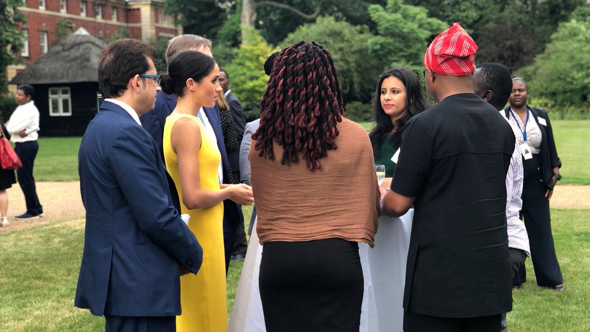 It's Brandon Maxwell for Meghan at Commonwealth Youth Reception - What  Meghan Wore