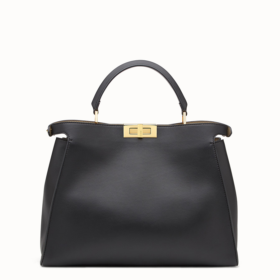 Fendi Peekaboo Essentials Black Handbag 