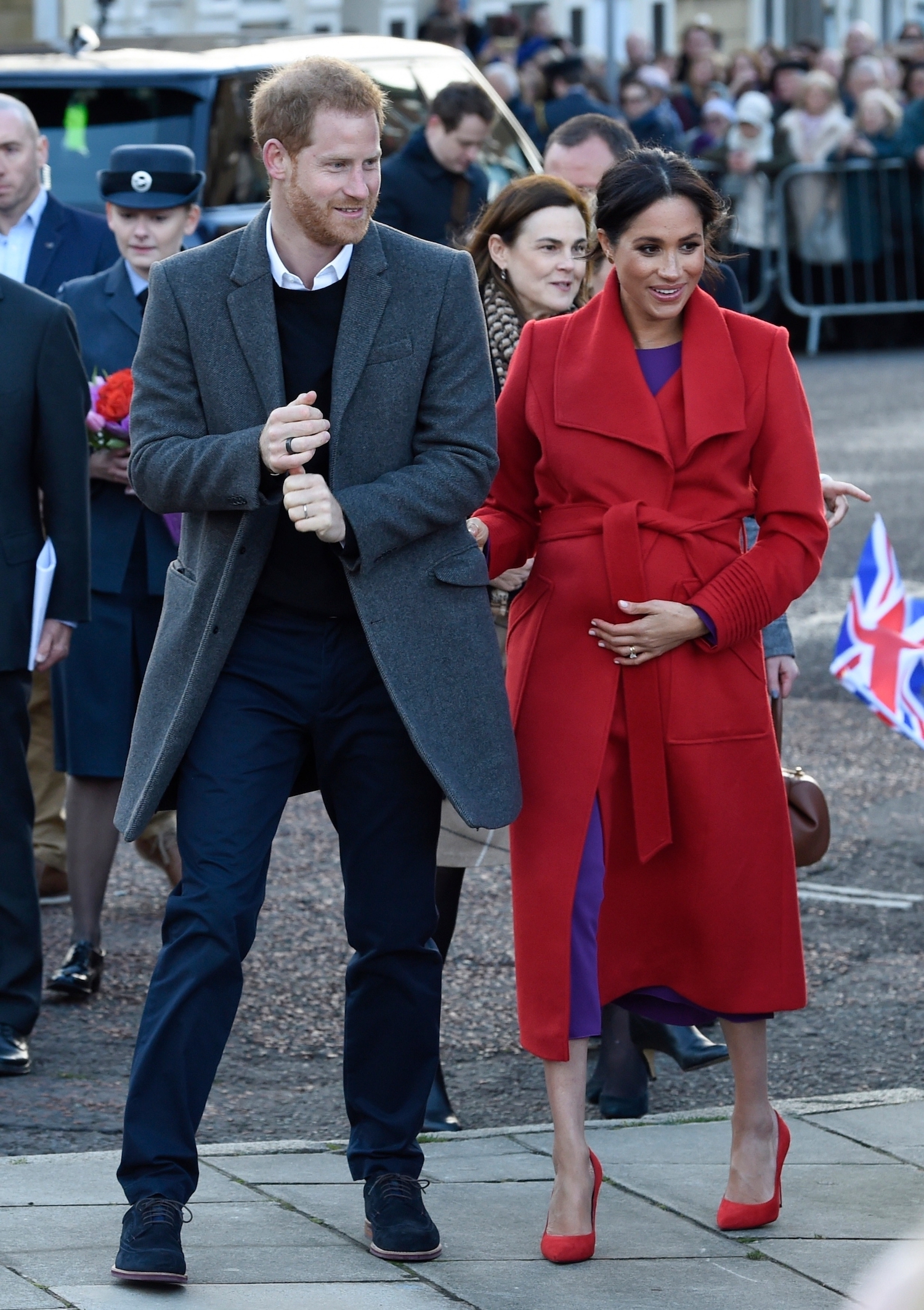 The handbag Meghan Markle wore on her first royal walkabout is trending  again