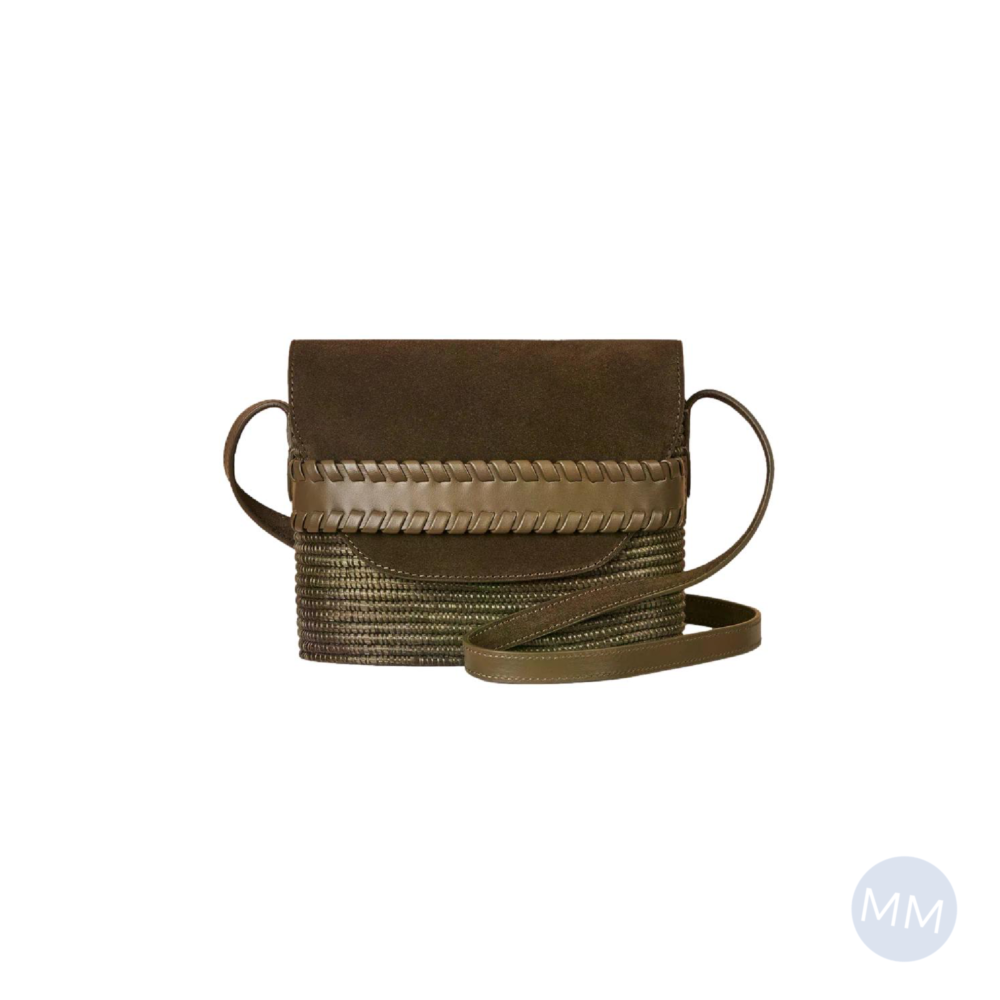 GOYARD-PVC-Leather-Cup-Veil-Shoulder-Bag-Crossbody-Bag-Brown