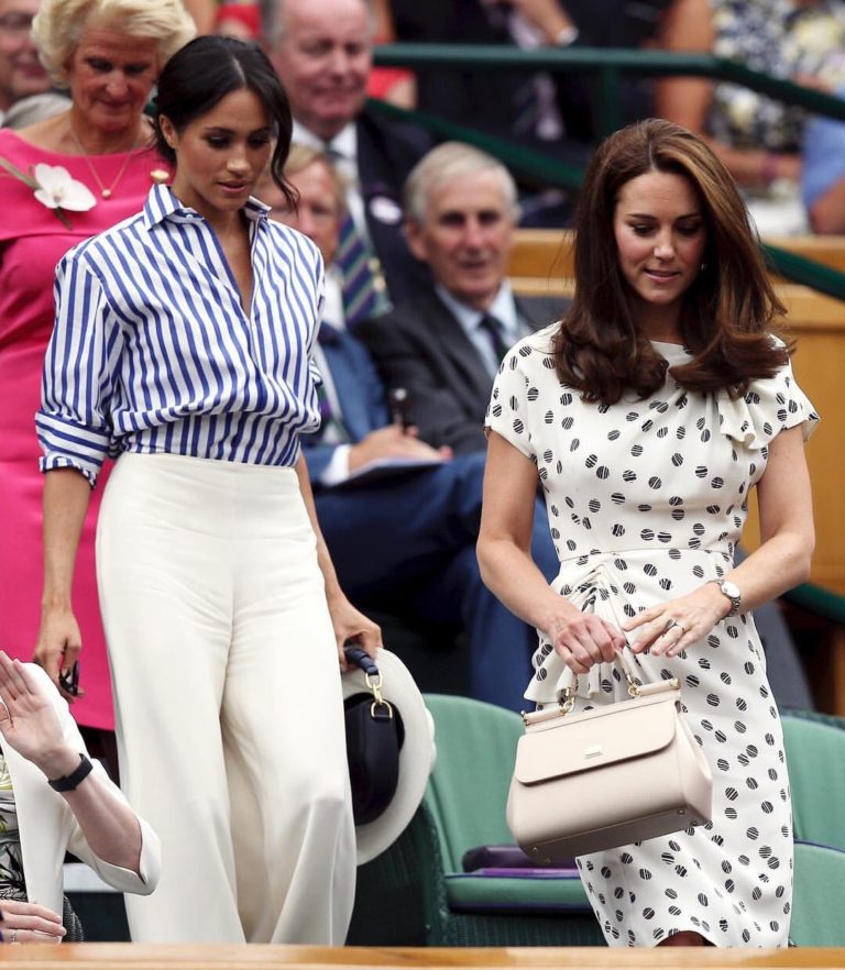 Meghan & Kate Attend the Women's Wimbledon Finals - Meghan's Mirror
